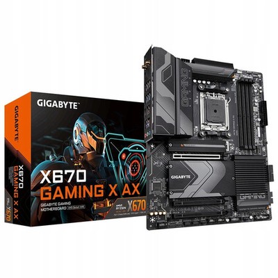 Motherboard ATX Gigabyte X670 GAMING X AX V2 AMD Socket AM5 (W)(U)