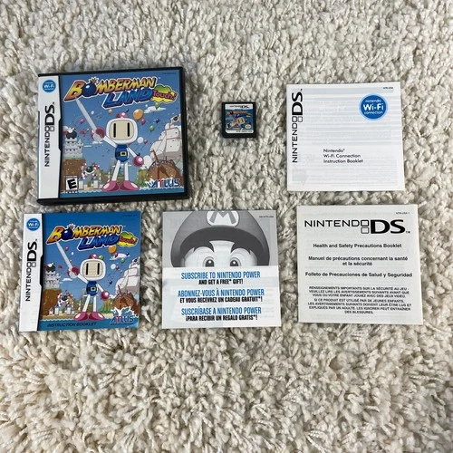 Bomberman Land: Touch (Nintendo DS, 2006) Complete CIB Tested