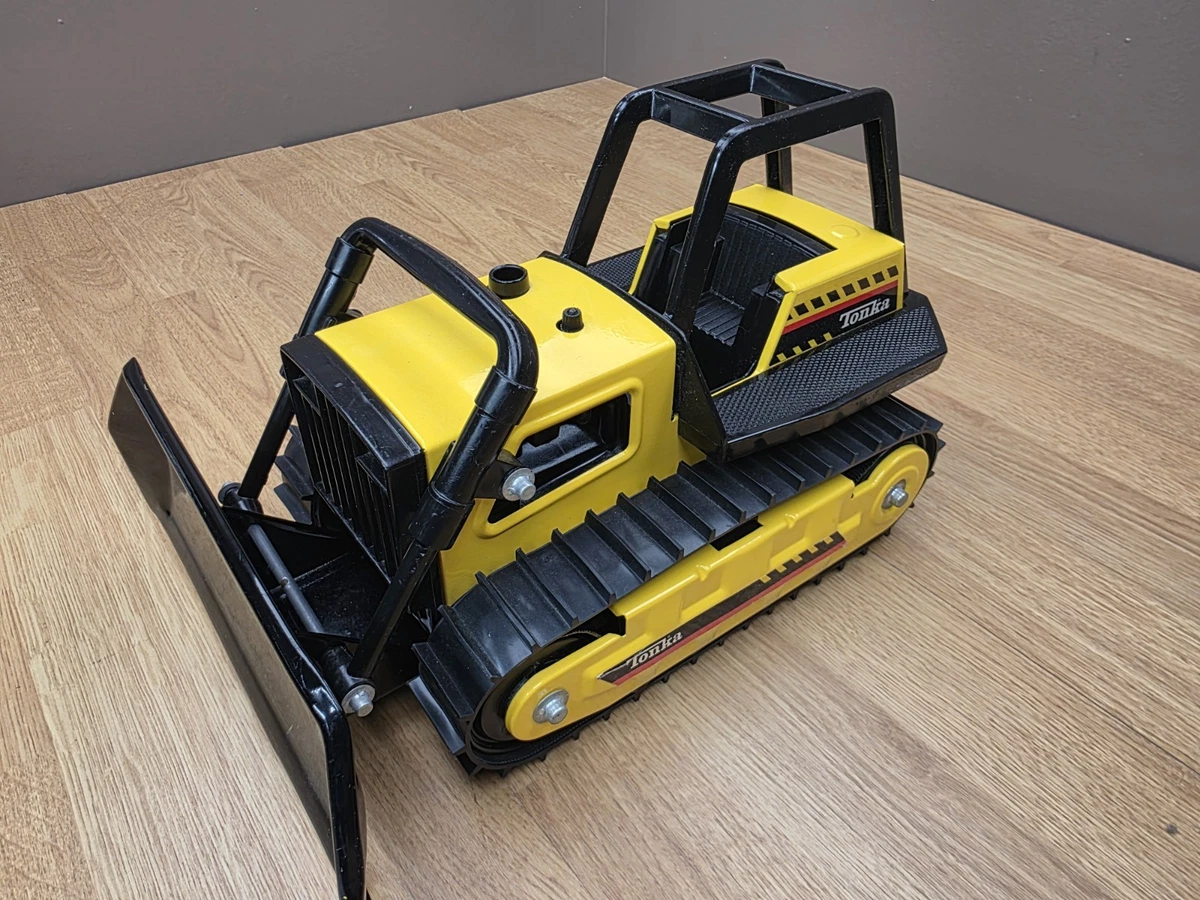 Tonka Yellow Dozer Vintage Manufacture Diecast Construction