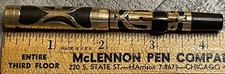 Stylo plume Conklin 2 en filigrane rempli d'or - plume fine flexible 14 carats