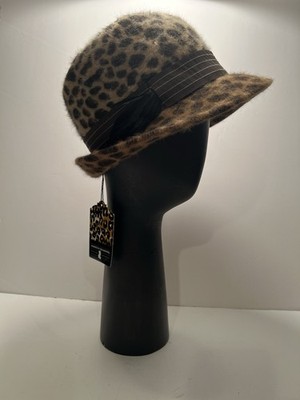 Leopard Print Fedora Hat Target Albertus Swanepoel New With Tag