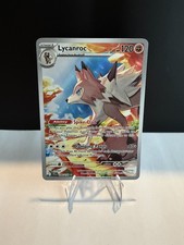 Pokémon TCG Illustrazione Lycanroc Carta Rara 166/159 SV09 Viaggio Insieme NM
