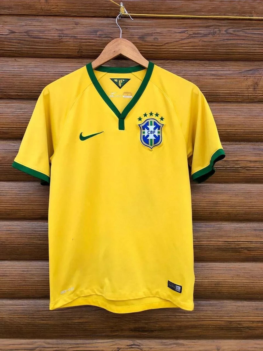 BRASIL HOME FOOTBALL SHIRT SOCCER JERSEY NIKE | eBay