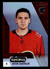 2020-21 Upper Deck Synergy - Red - #89 Artem Zagidulin - Calgary Flames