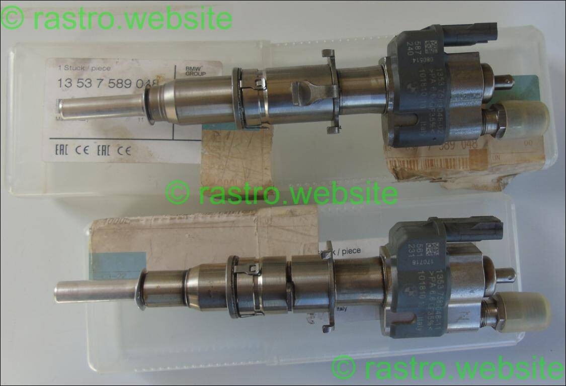 2 X BMW Injektor Einspritzdüse 13537589048-11 + 13537589048-02 | eBay