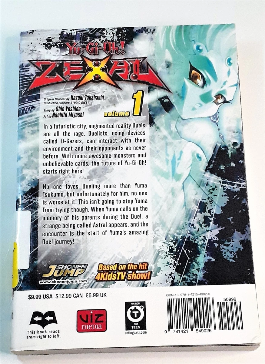 YU-GI-OH! ZEXAL VOL 1-SHIN YOSHIDA- PPBK-SHOHEN JUMP-ENGLISH