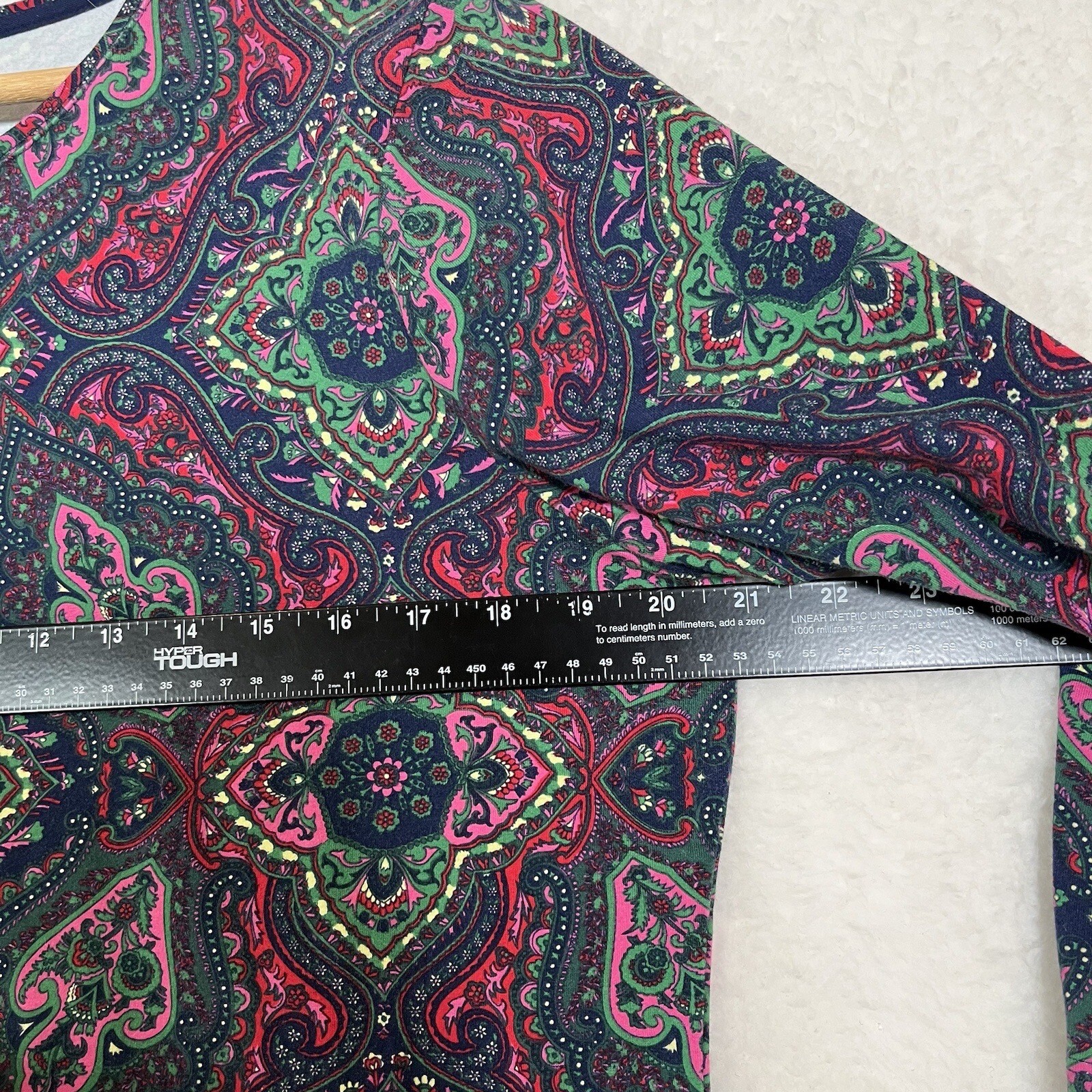 Talbots Women's Pullover Multi-colored Crew Neck … - image 9