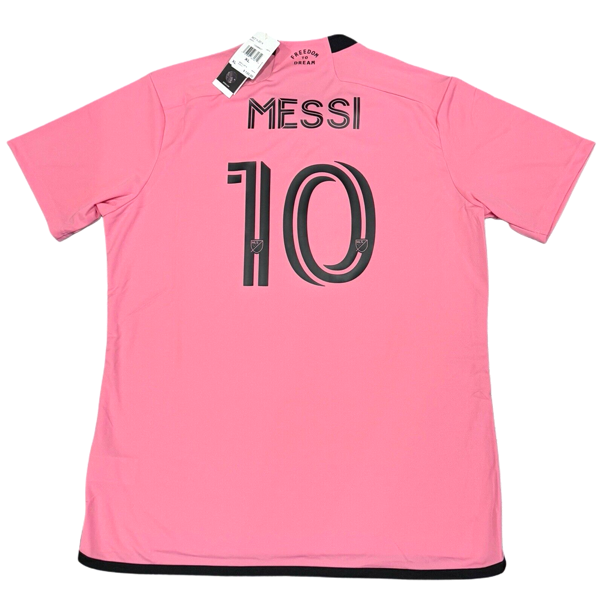 【新品/タグ付き】2024 インテル・マイアミ♯10 メッシ【XLサイズ】ホーム 新品/タグ付き】2024 インテル・マイアミ♯10 メッシ【XLサイズ