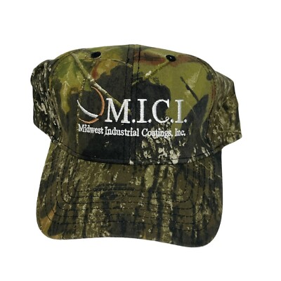 Trucker Cap Hat Camouflaged Mossy Oak MICI Cap America