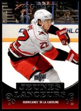 2010-11 UPPER DECK YOUNG GUNS JEUNES LANCEURS Zac Dalpe Rookie Carolina
