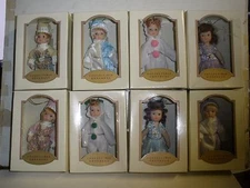 8 NEW Good Old Values Regent collectible doll ornaments (SU28)