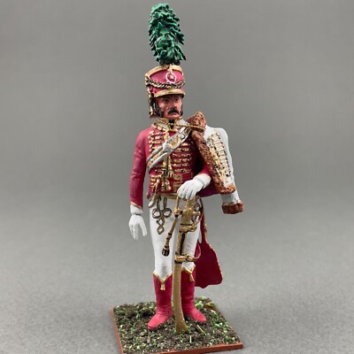 Painted Napoleonic tin figure 1/30, Aide-de-camp of Joachim Murat VID SOLDIERS