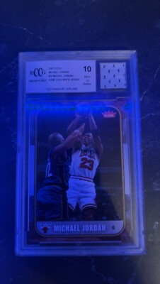 2007 Fleer Michael Jordan Game Used White Jersey Card | eBay 2007 Fleer Michael Jordan Game Used White Jersey Card | eBay