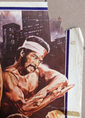 Black Dragon's Revenge: The Death of Bruce Lee Lebanese Kung Fu Movie Poster 70s - Picture 4 of 4