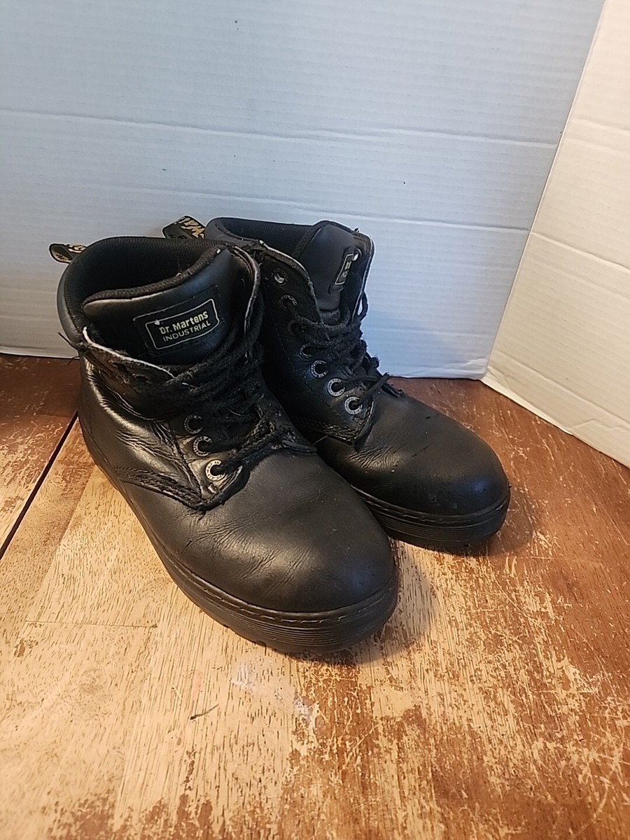 Martens Mens Industrial Boots Non Steel Toe And Slip Resistant Size