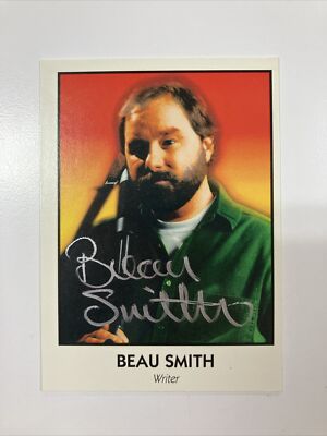 1992 Beau Smith Signed Famous Comic Book Creator Trading Card With COA