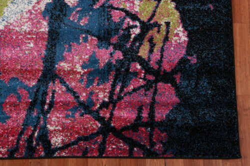 Abstract Turkish Area Rug 6x9 ft Luxury Living Room Carpet - Picture 5 of 11