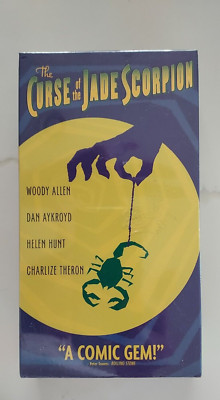 The Curse of the Jade Scorpion VHS 2002 Comedy Charlize Theron Dan Aykroyd