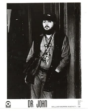 Authentic Original Dr. John 8"x10" William Morris Agency Promotional Photo