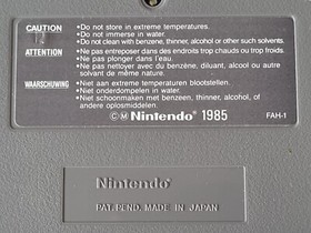 NINTENDO NES - TEENAGE MUTANT HERO TURTLES ( NES-88-FRA )