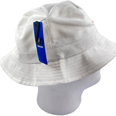 Adidas Americana Bucket Hat White Red Blue Stars Trefoil 