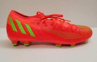 Adidas Predator Edge.3 Low FG Soccer Cleats Mens Size 8 Orange/ Volt GW0994
