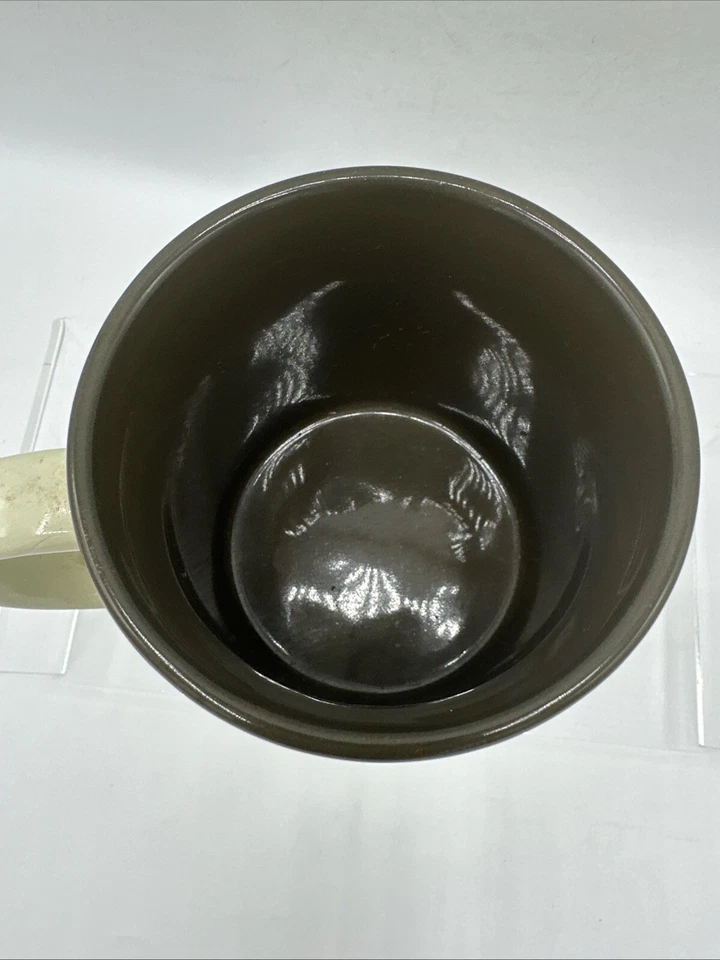 Taza Popurri Press Ganso Coleccionable Marrón Crema De Colección Japón 4" Foto 3 de 4