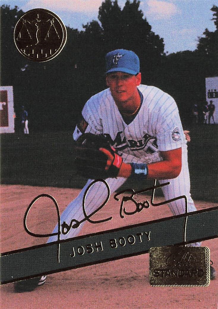 Josh Booty Rookie Signature Rookies 1994 Baseball Card #GS2