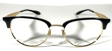 Ray-Ban RB6396 5784 OPTICS Eyeglasses Frame with Black On Gold 53-19-145