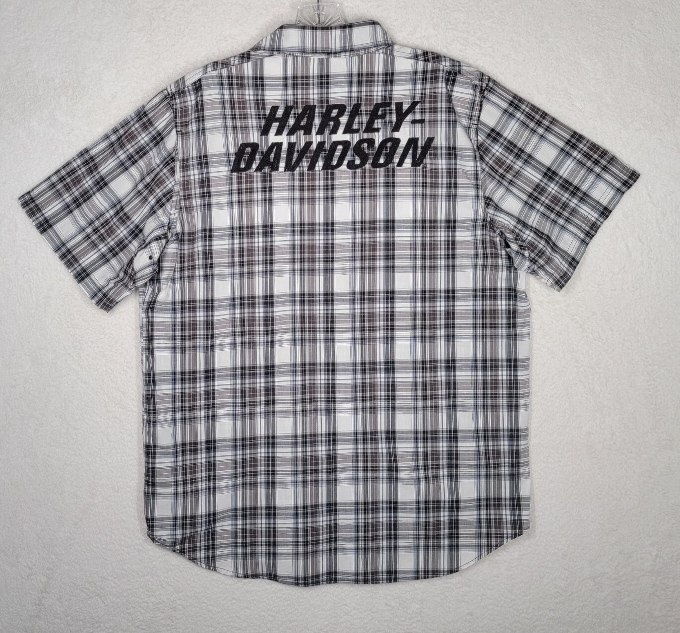 Harley Davidson Performance Button Down Short Sle… - image 14