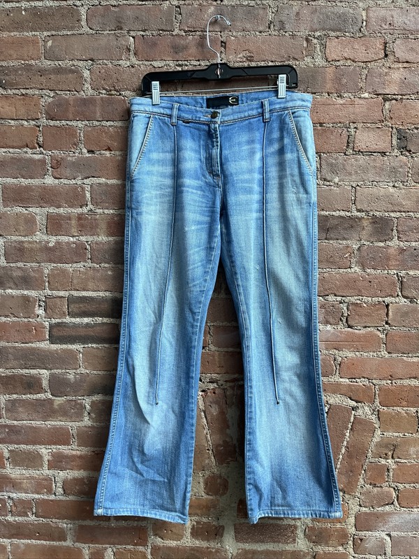 Just Cavalli Womens Bootcut Jeans, Sz 33 X 30