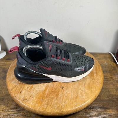 Nike Air Max 270 Anthracite Team Red Black Men's Size 8 Shoe DZ4402-001