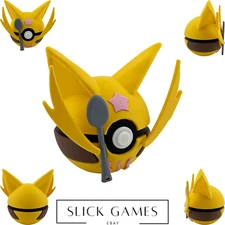 #0064 Kadabra Poke Ball | 3D Printed | Poke Ball Collection, Pokémon Fan Art