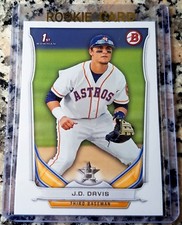 J.D. DAVIS 2014 Bowman Draft 1st TRUE Rookie Card RC SF Giants HR Power🔥🔥🔥$$$