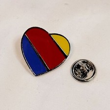Southwest Airlines Heart Logo Enamel Lapel Pin - SWA LUV