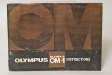 F66356 Olympus OM-1 Instruction Manual, 74 Pages, Has Wear