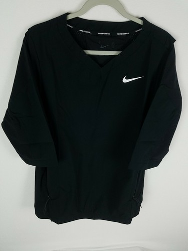 Nike Hot Men's Baseball Jacket Size S (Black) 897383-010