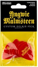 Yngwie Malmsteen Guitar Picks Red - Licensed Dunlop or Individual Display