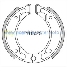 Brake shoes Yamaha Bw 50 GF1187