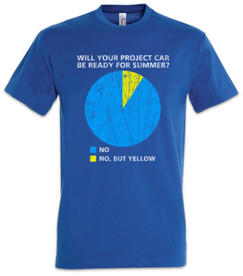 Project Car T-Shirt Race Racing car Driver Racer Petrol Head Fun Love Engine