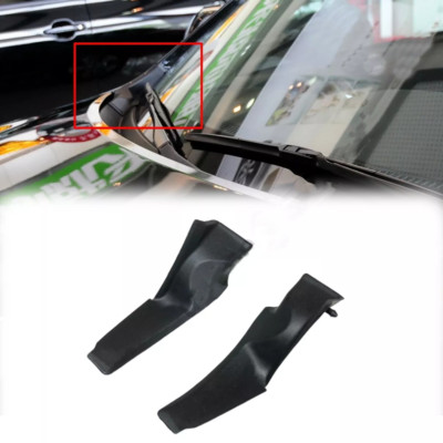 1Pair Front Wischer Side Cowl Extension Cover Trim für Toyota Highlander 2009-13