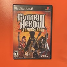 Guitar Hero III Legends of Rock Sony Playstation 2 PS2 Case Only