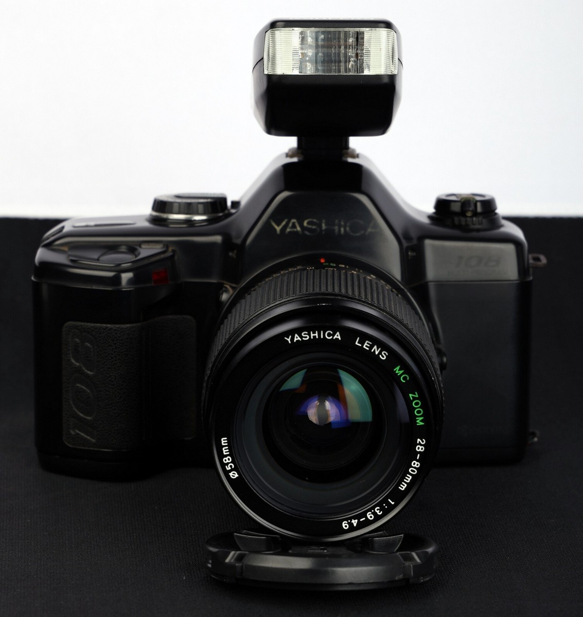 Yashica 108 Multi Program 35mm Film SLR c/w MC Zoom 28-80mm Lens