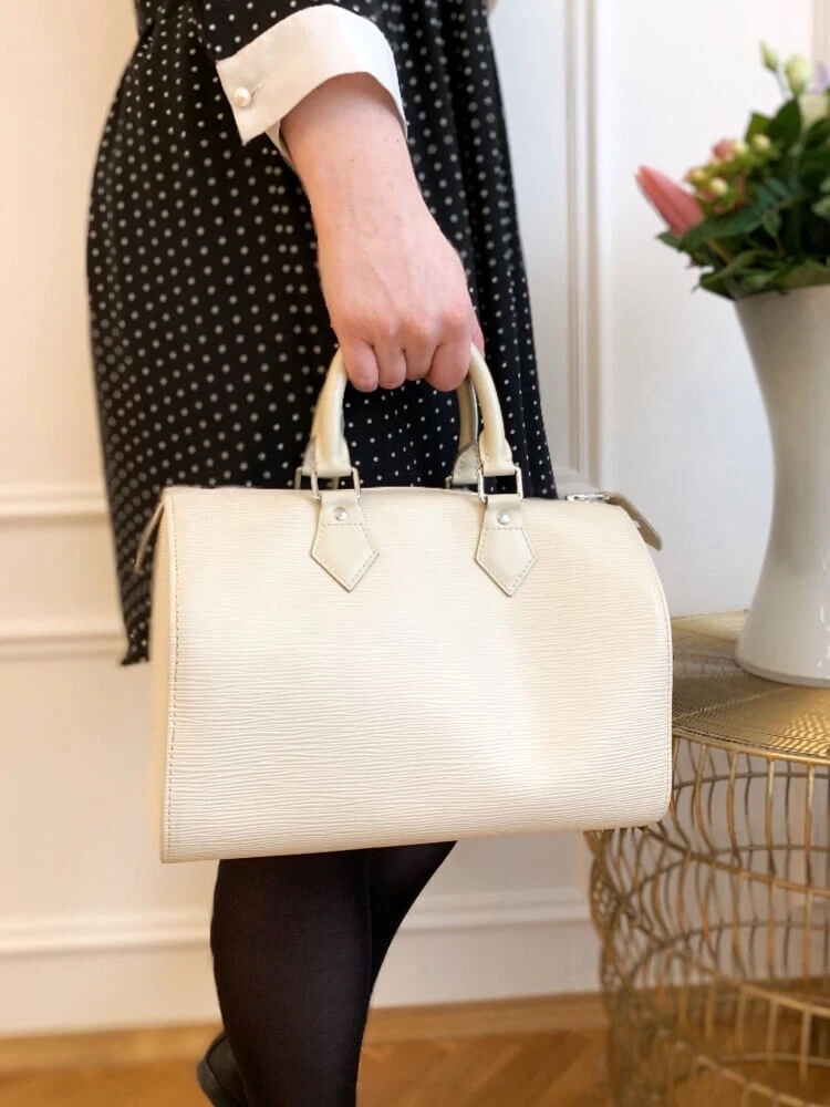 Louis Vuitton - Speedy 30 Epi Leather Ivory