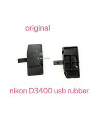 1x Original USB / GPS / MIC / HDMI-compatible Side Rubber Cover For Nikon D3400