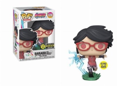 Funko POP! Naruto Boruto - Sarada mit Sharingan (GITD) #1358 (Exklusiv)