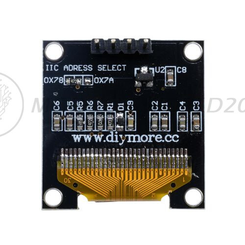 0.96" OLED Display Weiss I2C/IIC/TWI 128x64 Pixel Für Arduino