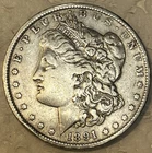 1891 - O Morgan Silver $1 Dollar Extra Fine XF + Condition Coin Better Date