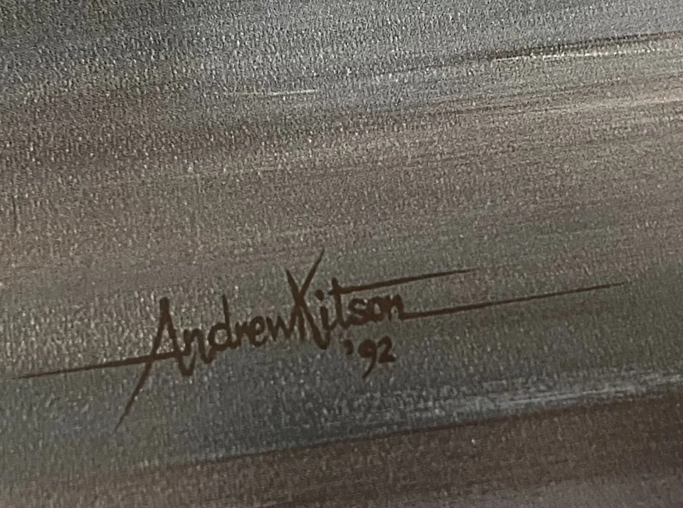 FERRARI 512 TR by Andrew Kitson 1992 - Rare Numbered Poster Reproduction - Image 4 of 4