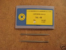 C.S. Osborne 48 Harness Awl 2 3/4" Set Of 2 
